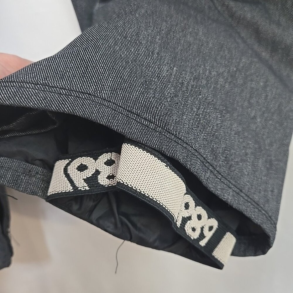 686 Snowboard Pants Mens Medium InfiDRY Reserved Raw 10,000 MM Waterproof Gray - Picture 5 of 13